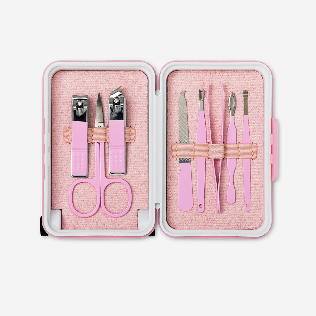 Mini manicure kit in suitcase - 8 pcs | Flying Tiger Copenhagen