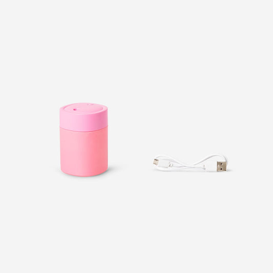 Mini pink humidifier