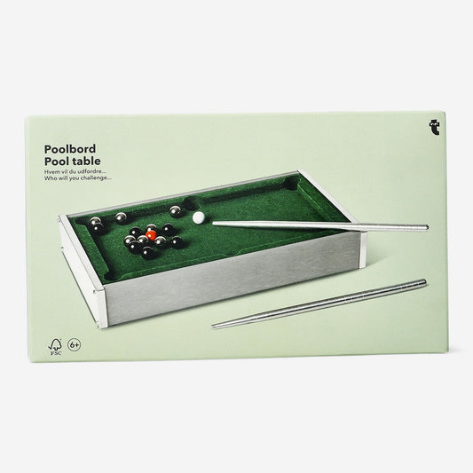 Jeu de billard miniature