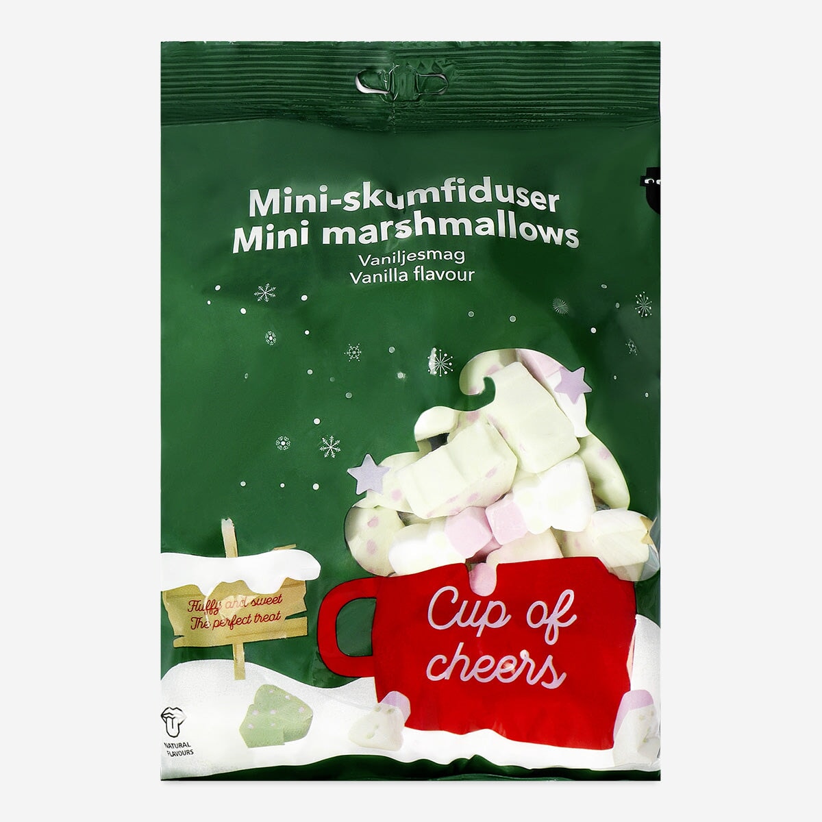 Mini snowmen and Christmas tree marshmallows Food Flying Tiger Copenhagen 