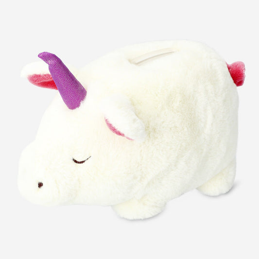 Tirelire mini licorne