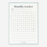 Monthly Planner to Track Your Goals - English Office Flying Tiger Copenhagen 