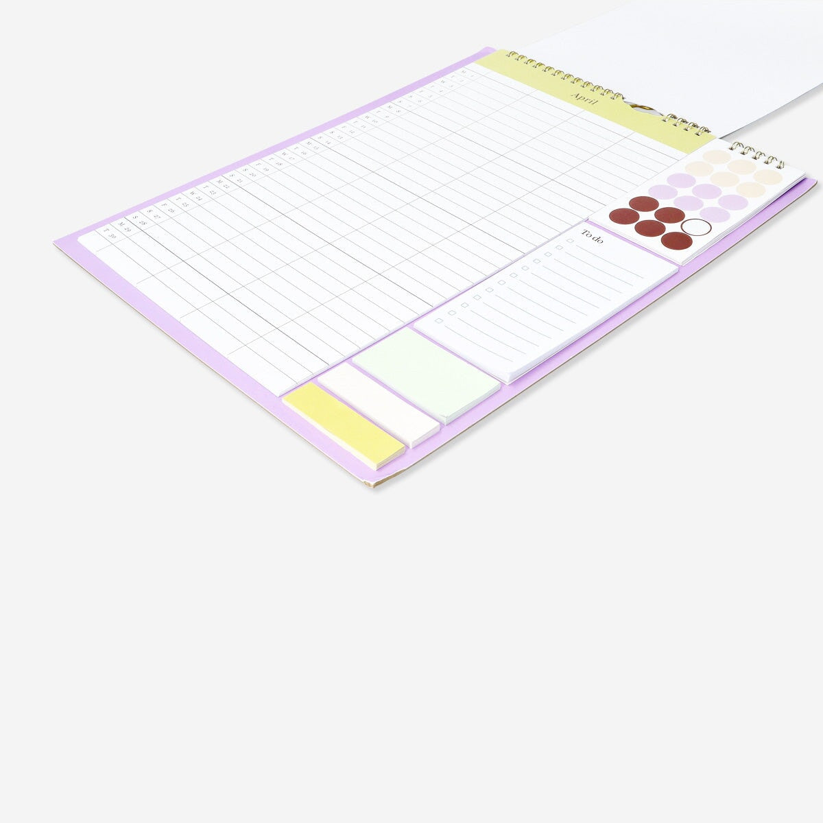 Monthly planner. With stickers Office Flying Tiger Copenhagen 