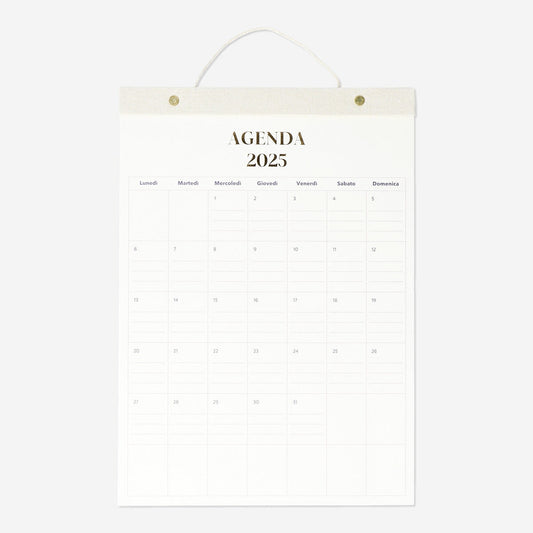 Monthly Wall Calendar - Italian