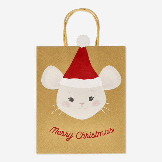 Mouse shaped gift bag