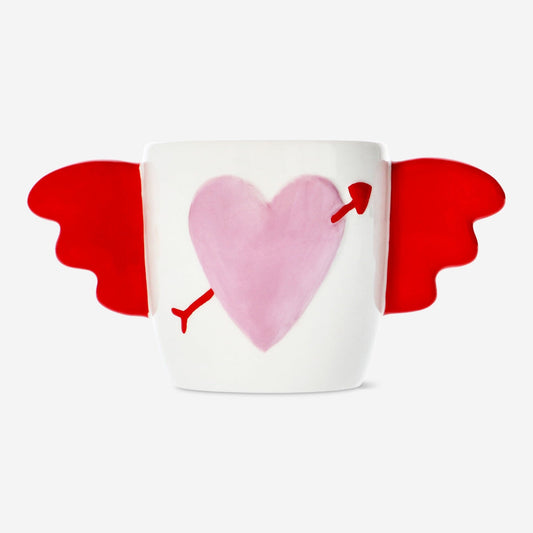 Heart mug. 340 ml