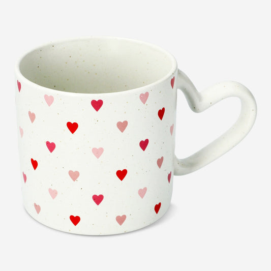 pinky flowers handmade ceramic mug | 250 ml | handmade coffee mugs,  handmade gift, unique valentines gift, pottery mug, cute aesthetic mug