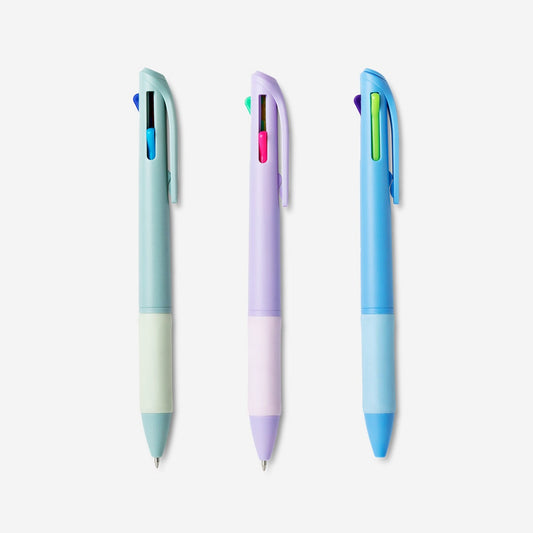 Bolígrafos multicolores. 3 pzas