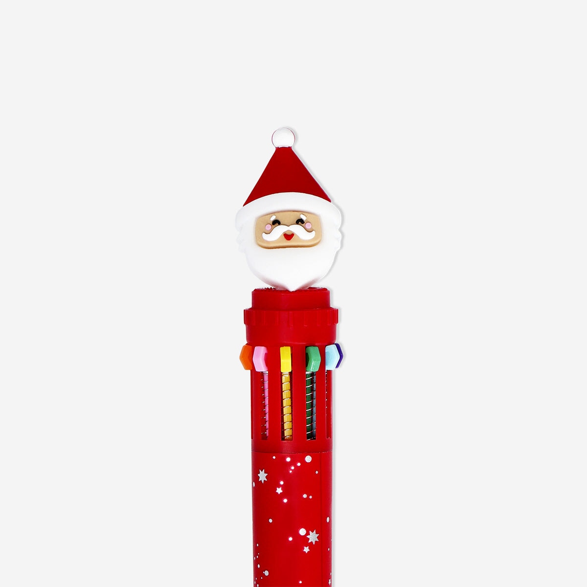 Multi-coloured ballpoint santa pen Office Flying Tiger Copenhagen 