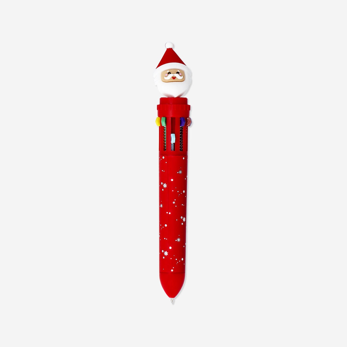 Multi-coloured ballpoint santa pen Office Flying Tiger Copenhagen 