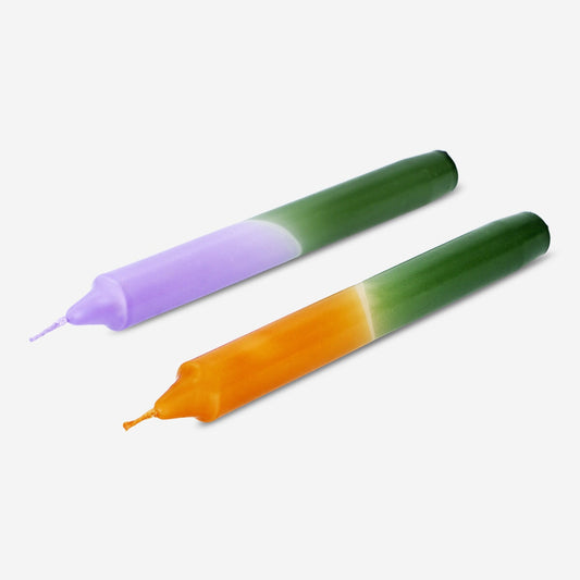 Bougies multicolores - 4 pcs