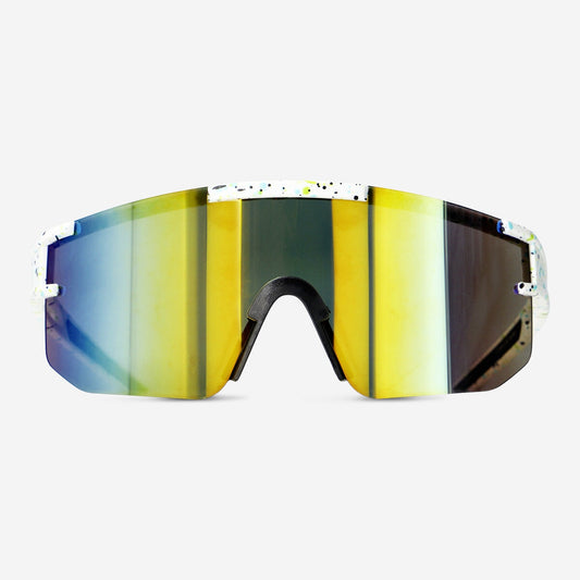 Multi coloured sporty sunglasses