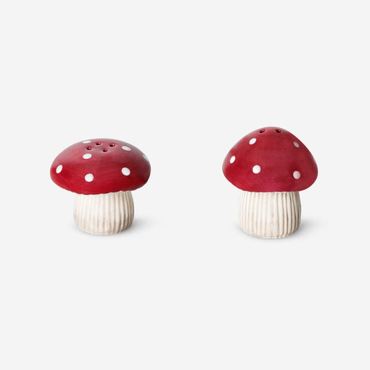 Set sel et poivre pour champignons - 2 pcs