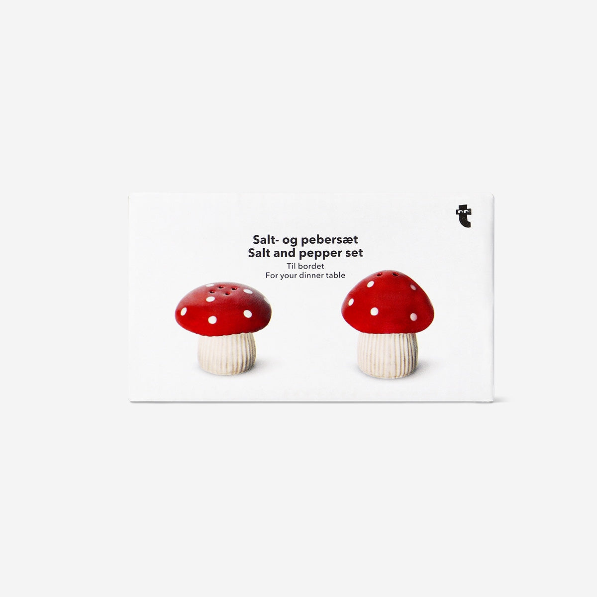 Mushroom salt and pepper set - 2 pcs Kitchen Flying Tiger Copenhagen 