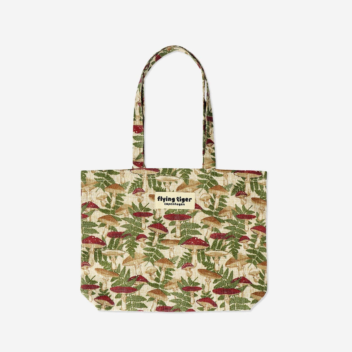 Mushroom tote bag textile Flying Tiger Copenhagen 