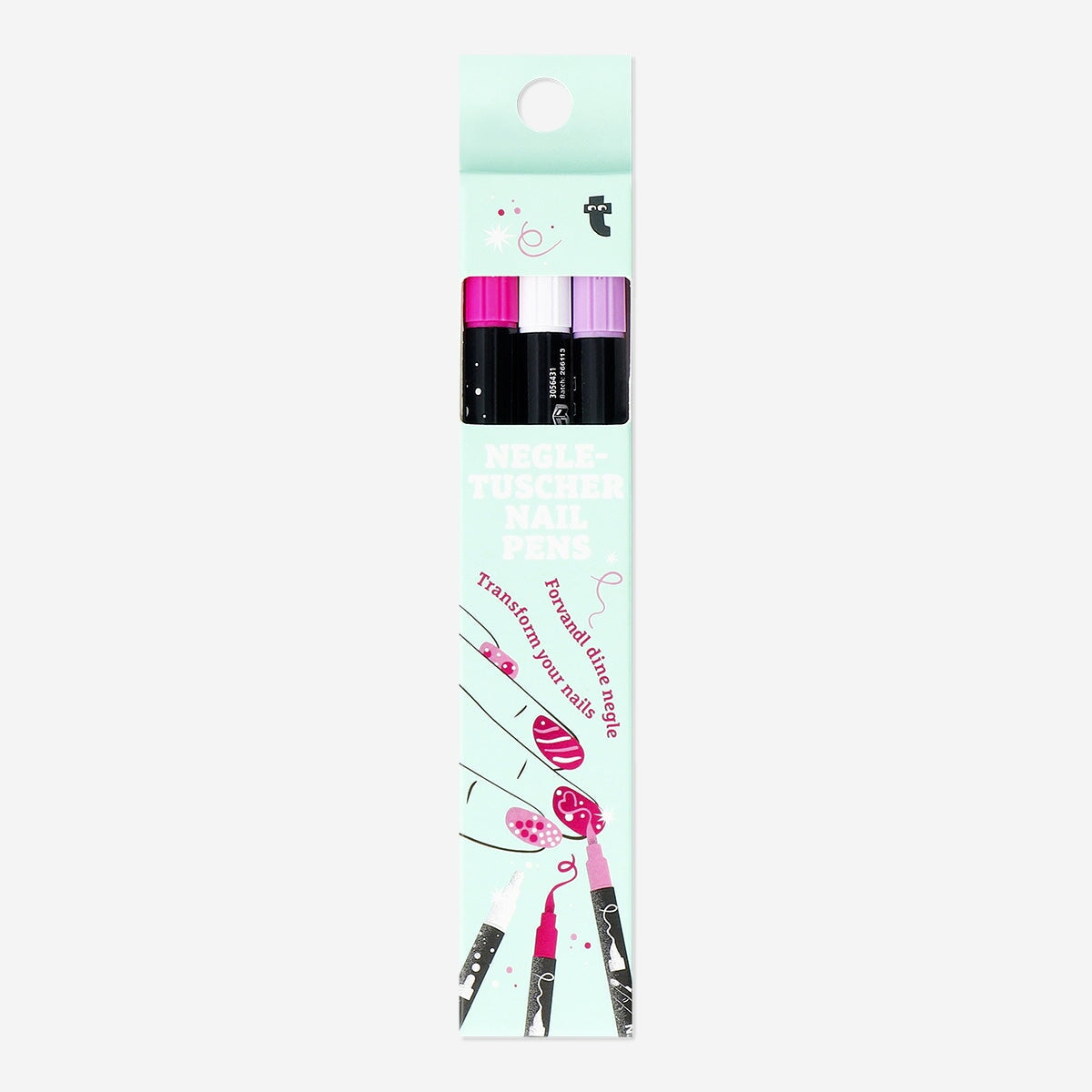 Nail Pens - 3 pcs Personal care Flying Tiger Copenhagen 