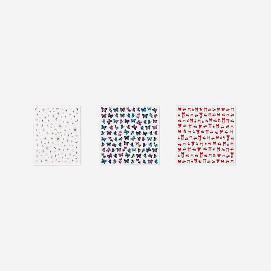 Nail stickers - 3 sheets