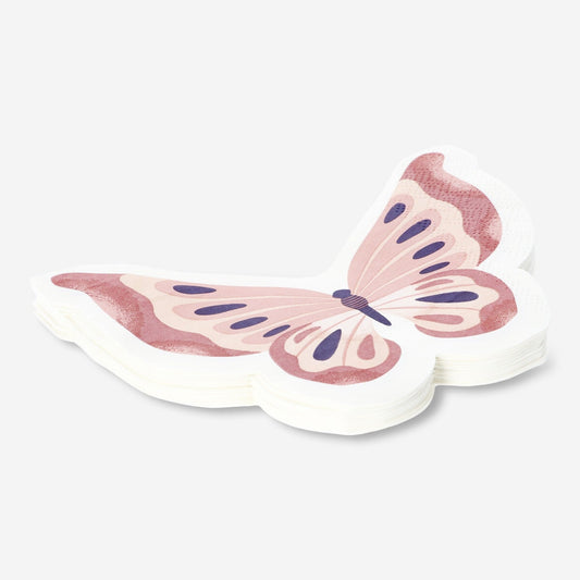 Butterfly napkins. 16 pcs