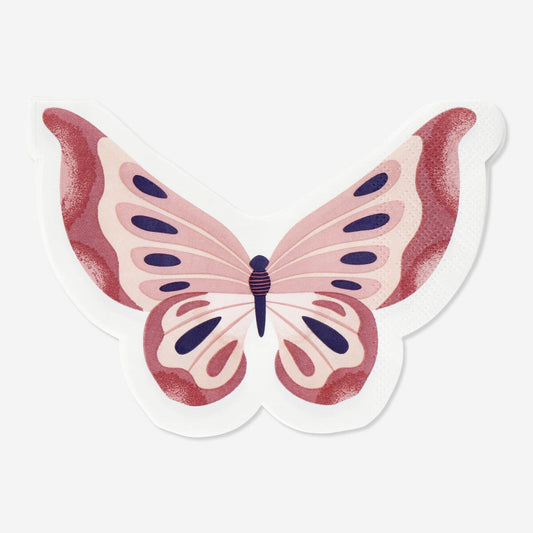 Butterfly napkins. 16 pcs