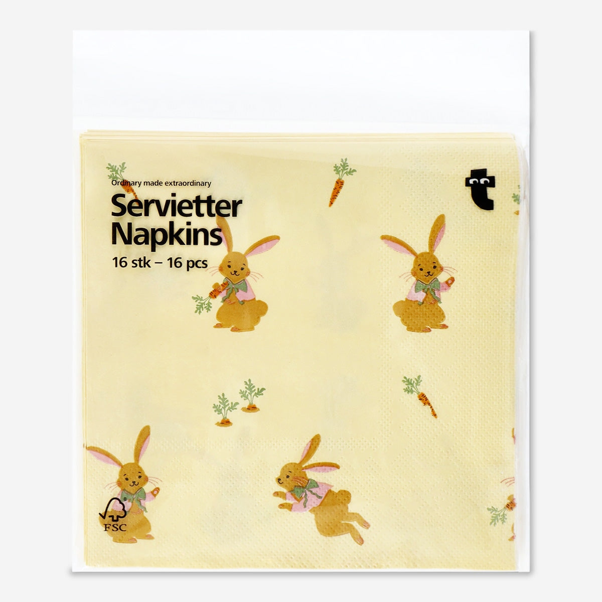 Napkins. 16 pcs Party Flying Tiger Copenhagen 