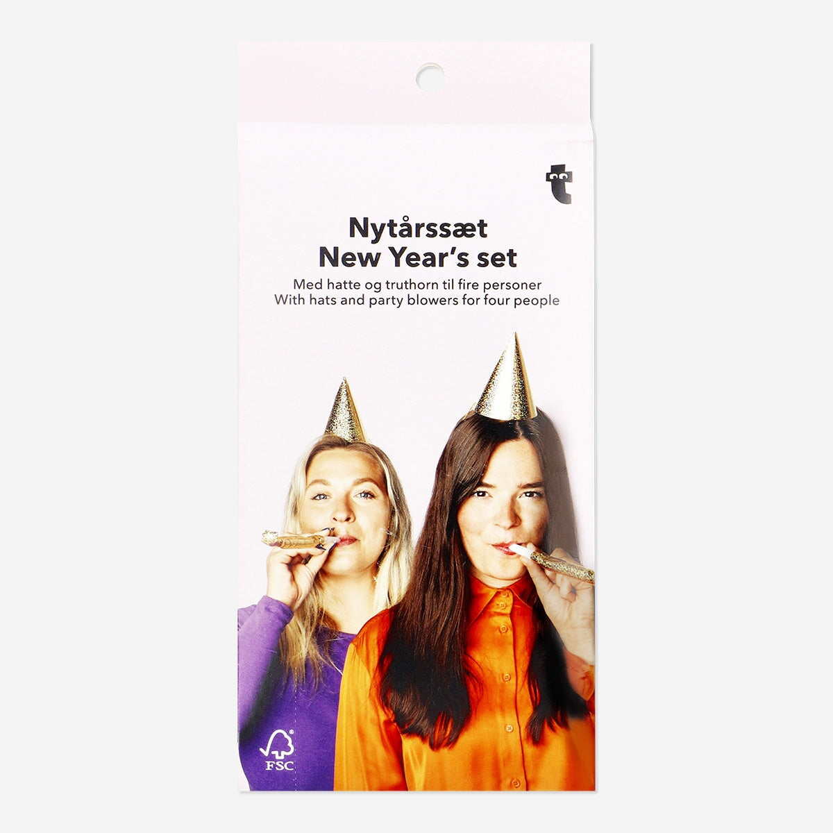 New Year's Hat and Party Blower Set for 4 people Party Flying Tiger Copenhagen 