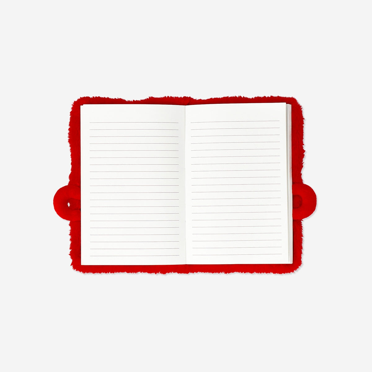 Notebook - Plush hot chocolate cover Office Flying Tiger Copenhagen 