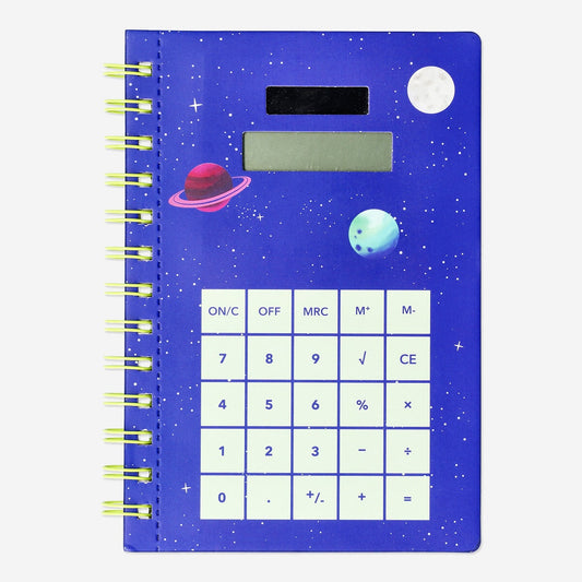 Notebook számológéppel. Napenergiával működő