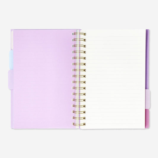 Notebook with page markers. A5