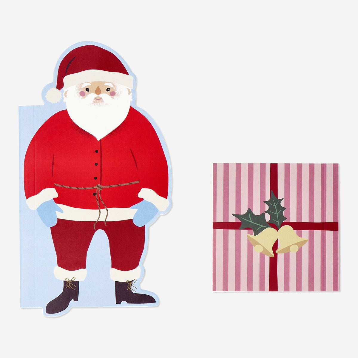 Notebooks with Santa - 2 pcs Office Flying Tiger Copenhagen 