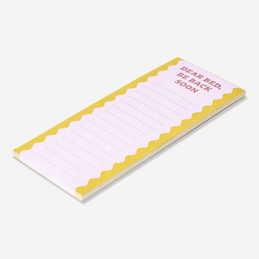 Notepad for night notes