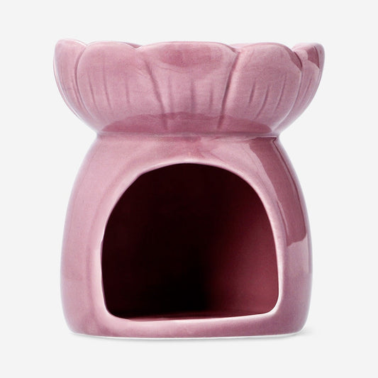 Oil diffuser as pink flower
