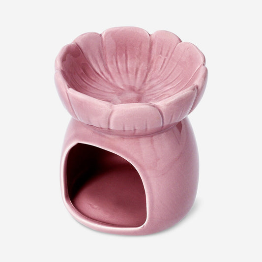 Oil diffuser as pink flower