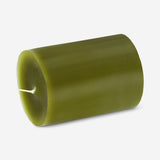 Olive green pillar candle - 8 cm Home Flying Tiger Copenhagen 