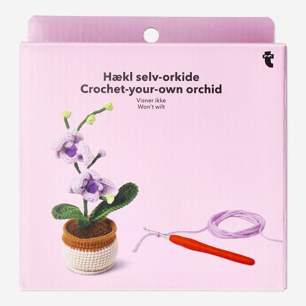 Orchid crochet set Hobby Flying Tiger Copenhagen 