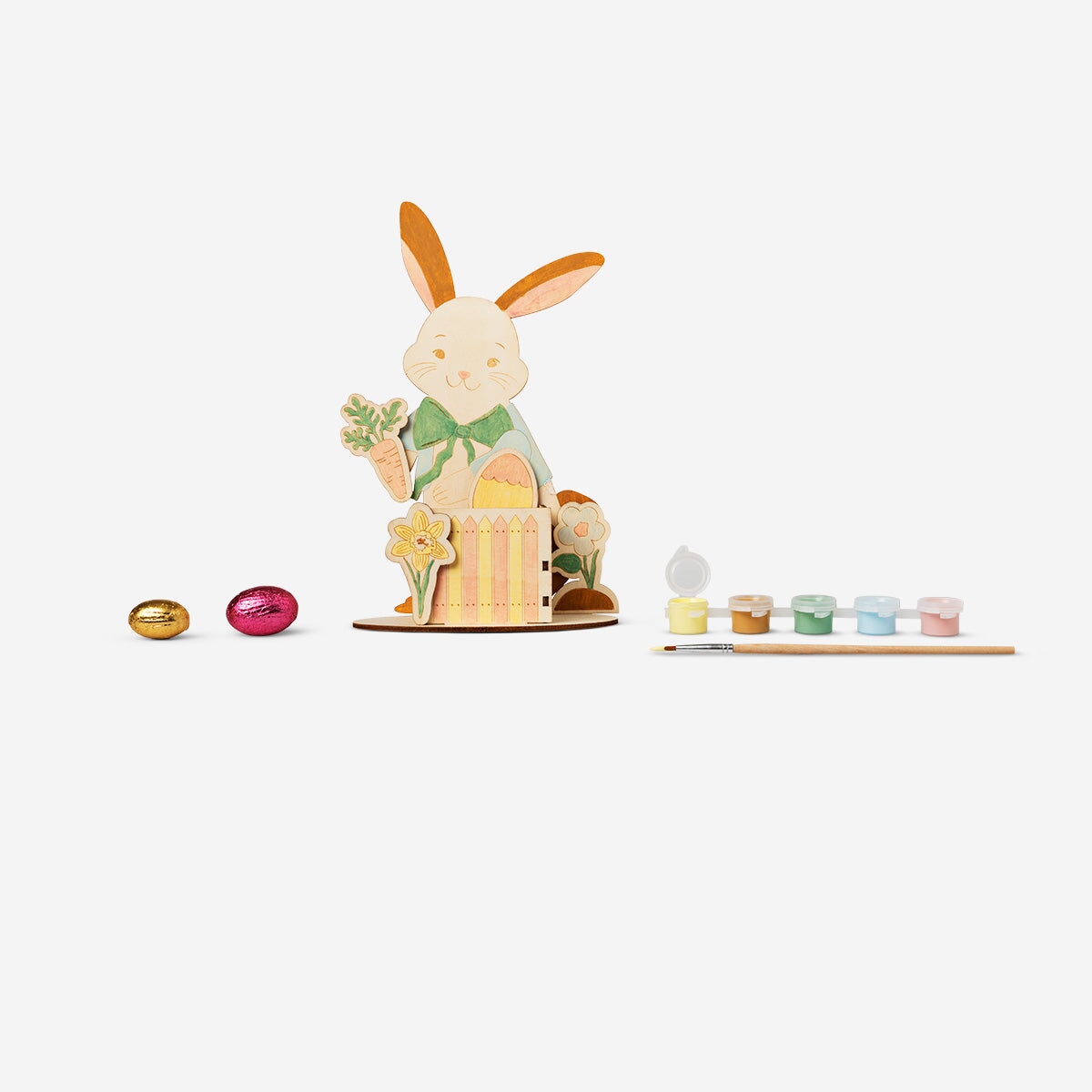Paint-your-own Easter bunny decoration Hobby Flying Tiger Copenhagen 