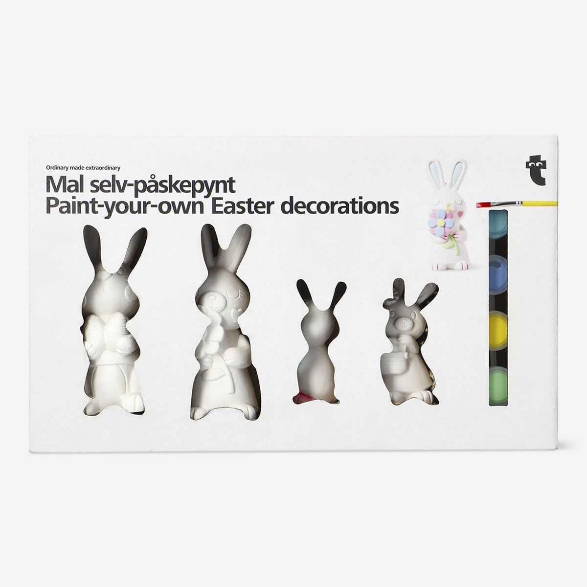 Paint-your-own Easter decorations Hobby Flying Tiger Copenhagen 