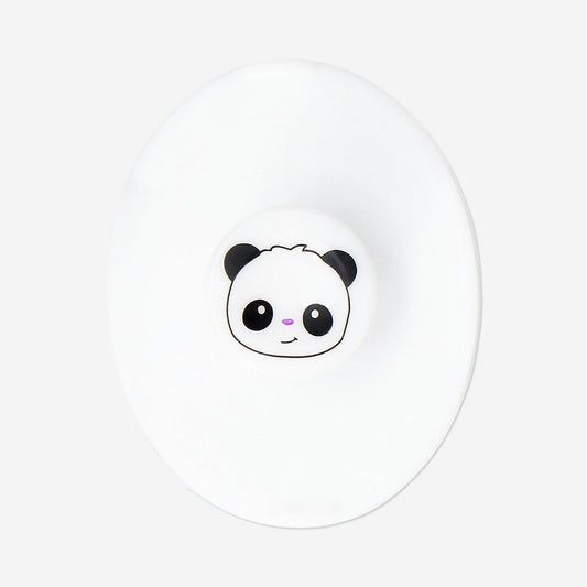 Panda facial cleansing brush with suction pad