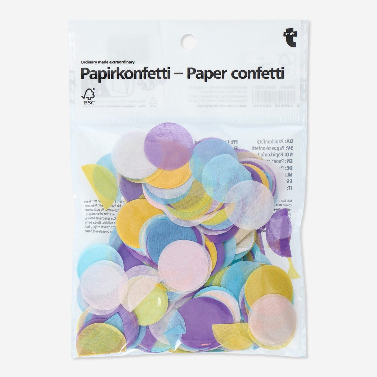Paper confetti Party Flying Tiger Copenhagen 
