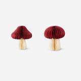 Paper mushroom table decorations - 2 pcs Party Flying Tiger Copenhagen 