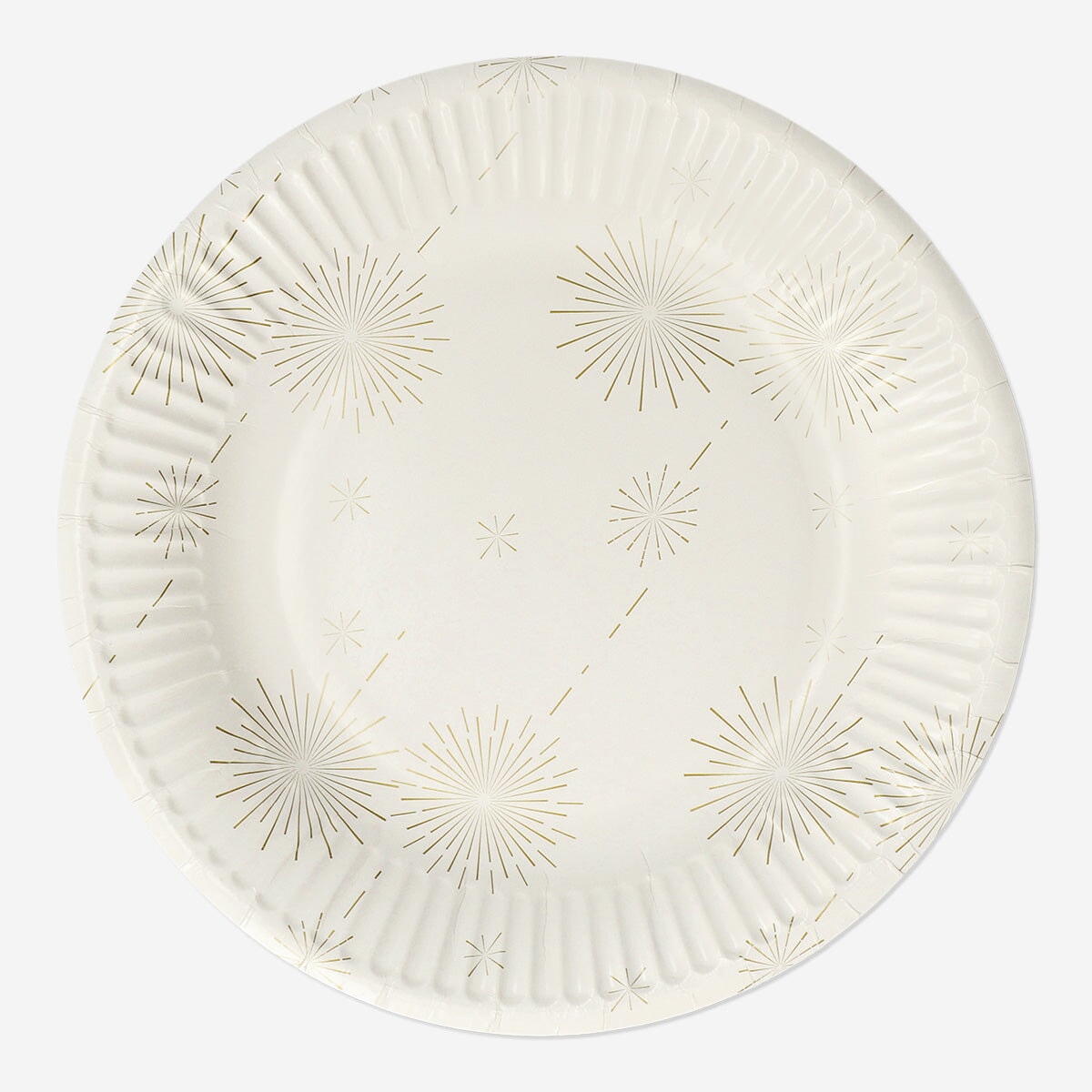 Paper plates with fireworks design - 8 pcs Party Flying Tiger Copenhagen 