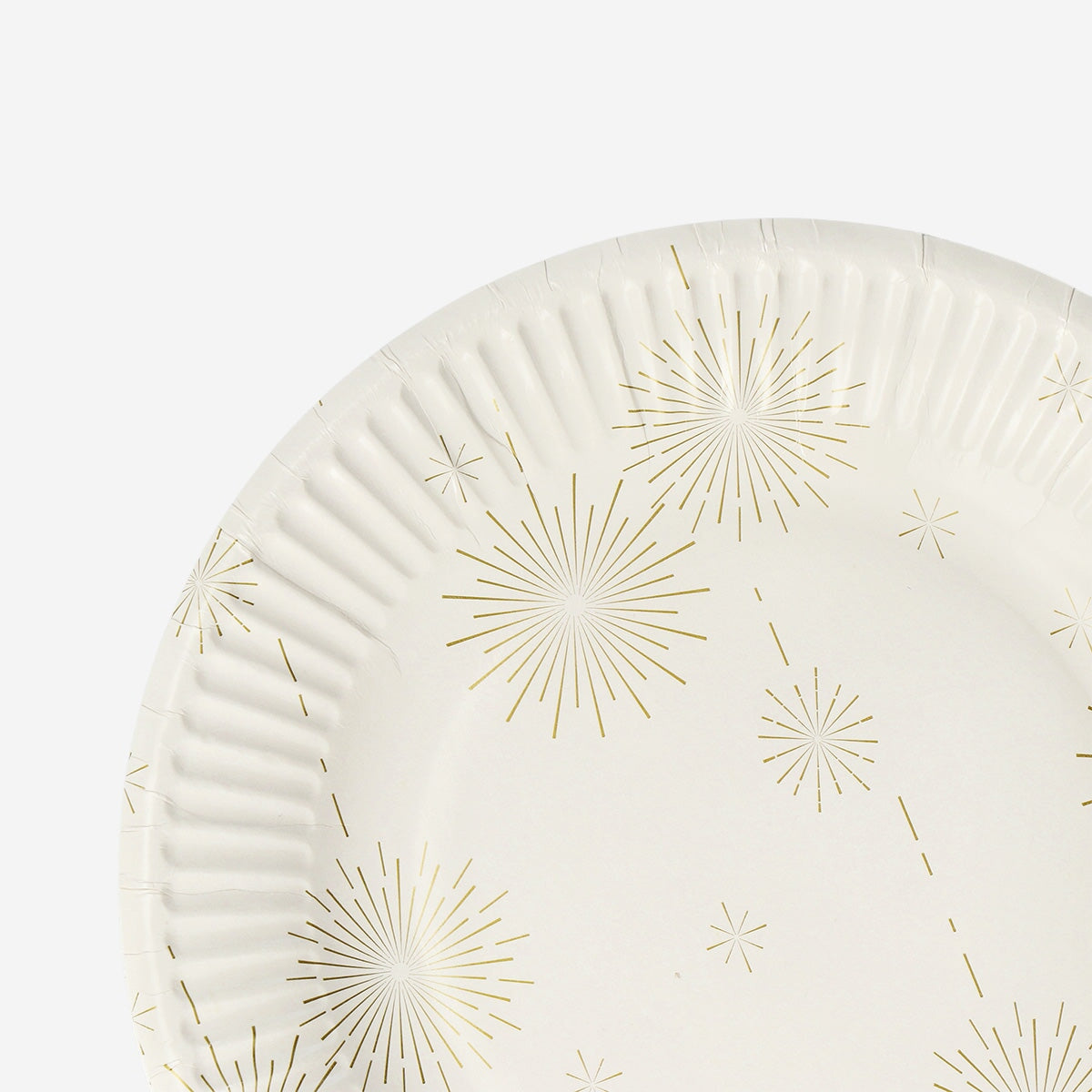 Paper plates with fireworks design - 8 pcs Party Flying Tiger Copenhagen 