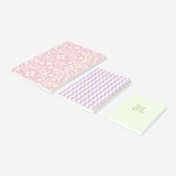 Patterned notebooks - 3 pcs Office Flying Tiger Copenhagen 