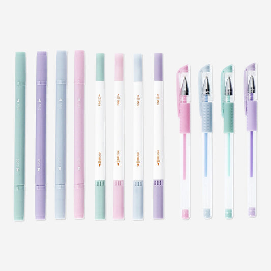 Pen set for journaling - 12 pcs