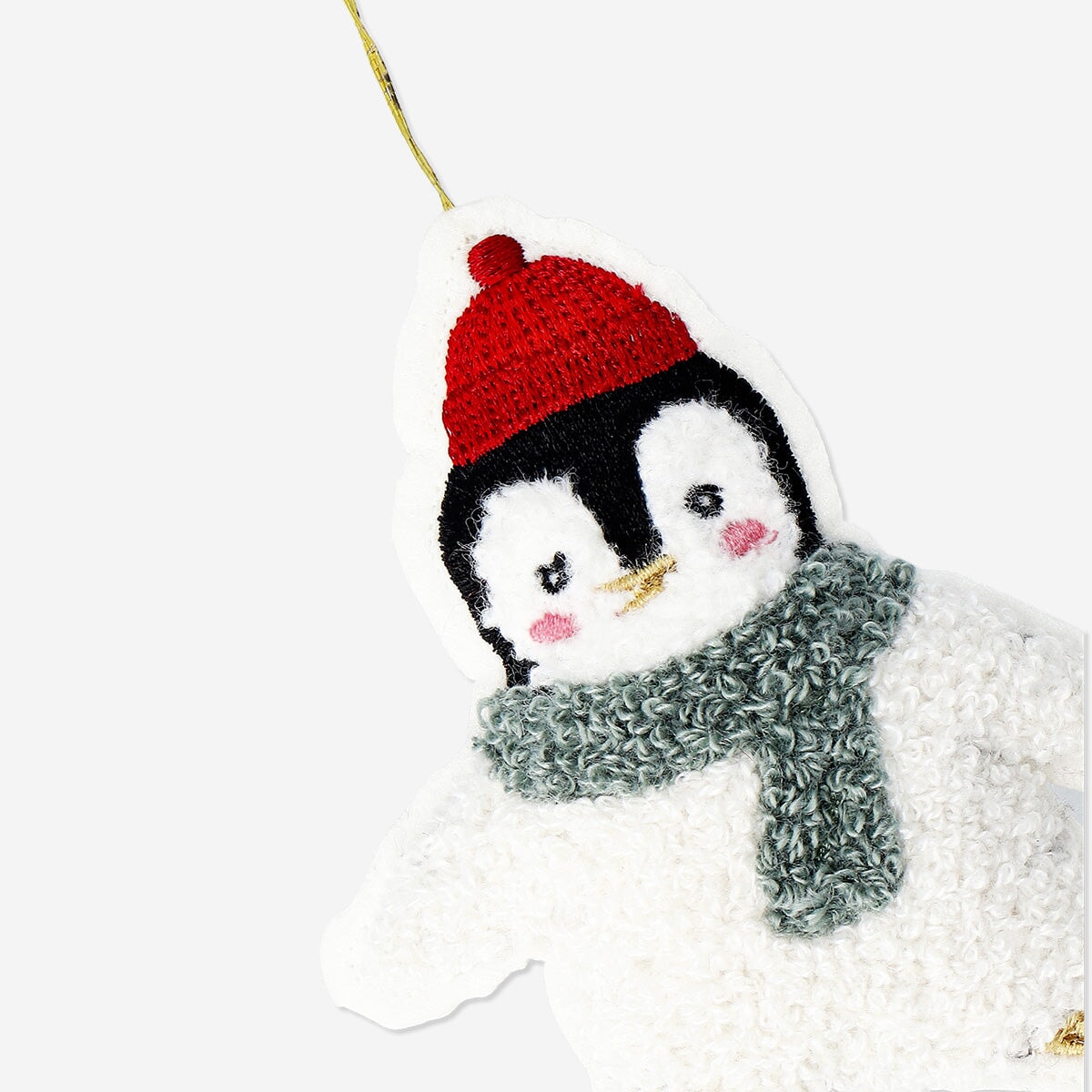 Penguin bouclé ornament Home Flying Tiger Copenhagen 