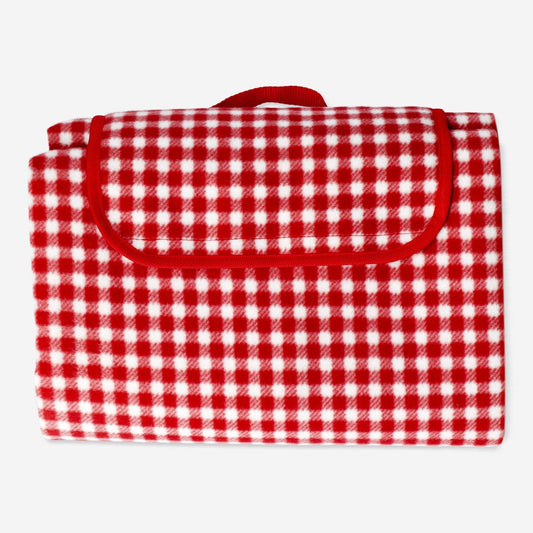 Picnic blanket. With carrying strap