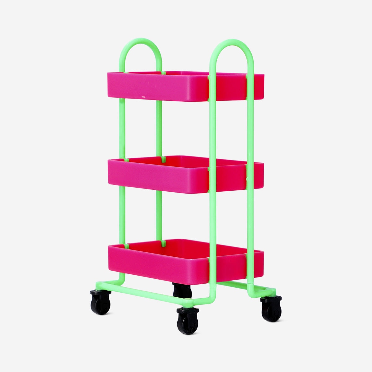 Pink and green mini trolley Gadget Flying Tiger Copenhagen 