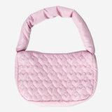 Pink bag with quilted hearts Textile Flying Tiger Copenhagen 