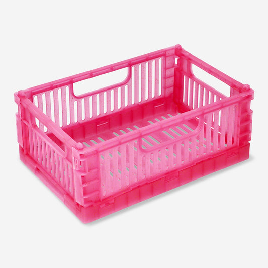 Caja plegable rosa - Grande