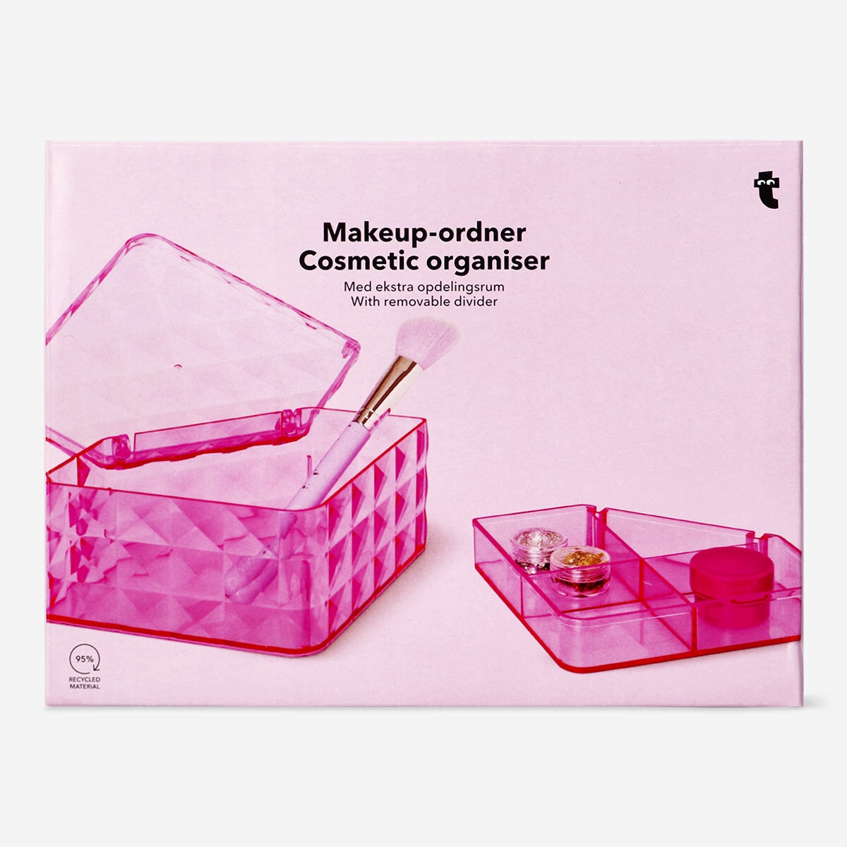 Pink Cosmetic Organiser Personal care Flying Tiger Copenhagen 