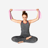 Pink exercise band - Medium resistance Leisure Flying Tiger Copenhagen 